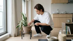 サンセベリアの鉢土にオーツ麦を混ぜる前に：元気になると言われる仕組みと、失敗しない量・入れ方